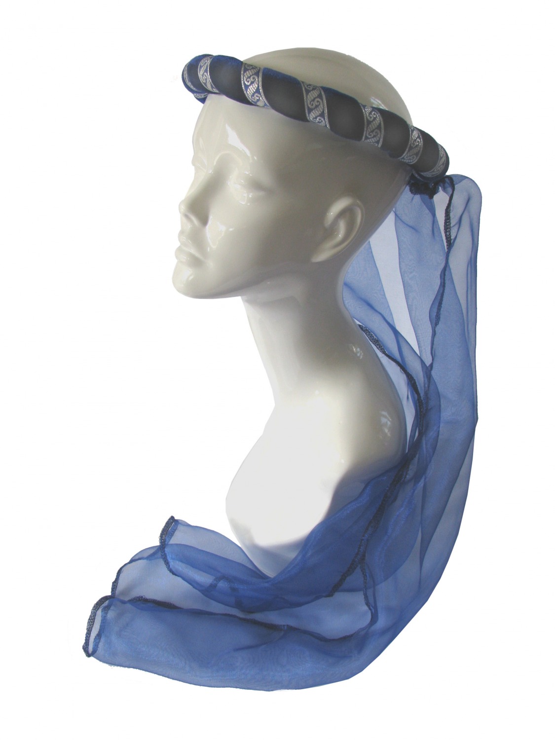Ladies Medieval Renaissance Costume And Headdress Size 8 - 10 Image